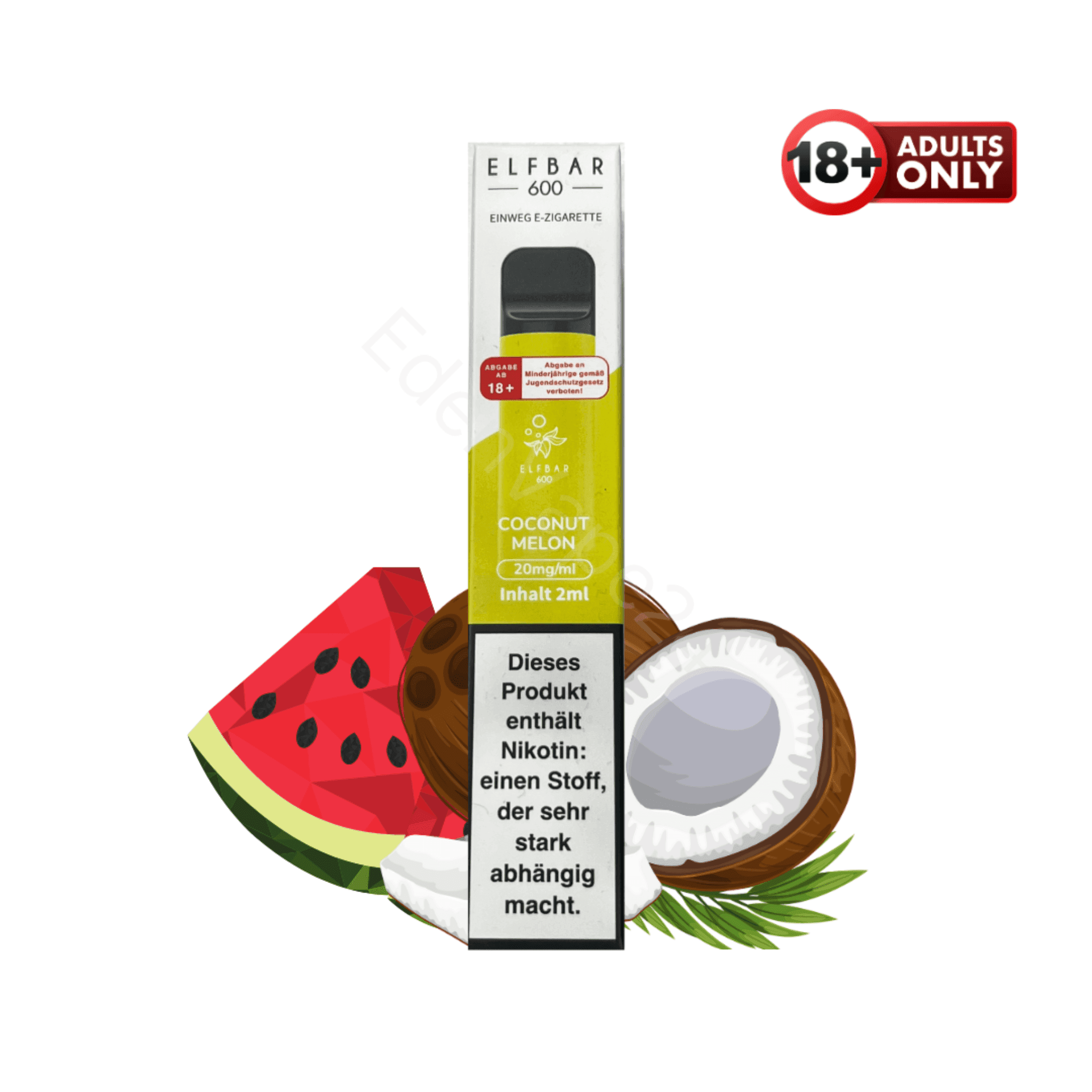 Elfbar 600 - Coconut Melon - EdenVape24